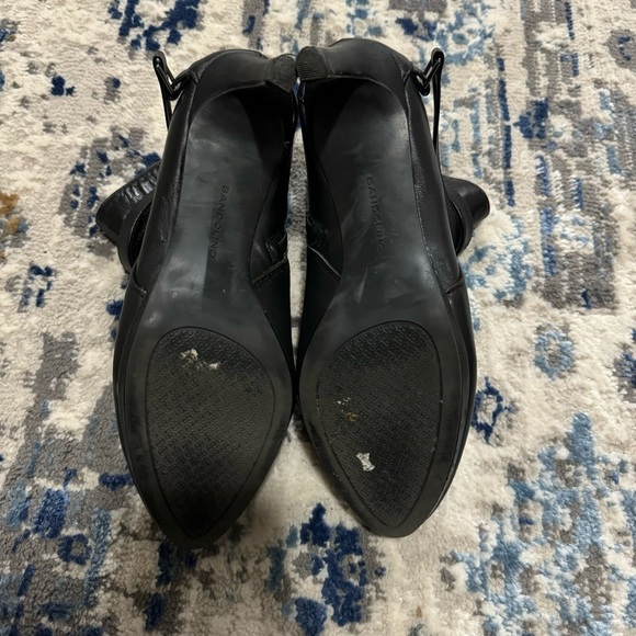 BANDOLINO black leather high heel boots - Picture 3 of 6